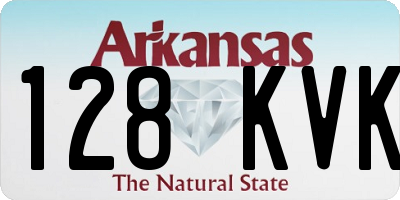 AR license plate 128KVK