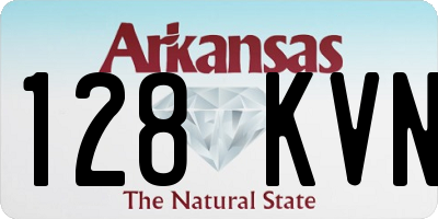 AR license plate 128KVN