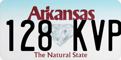 AR license plate 128KVP