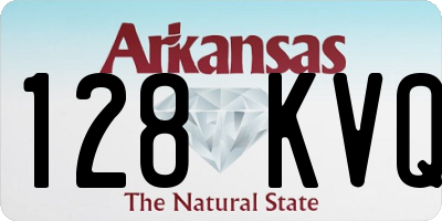 AR license plate 128KVQ