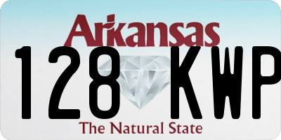 AR license plate 128KWP