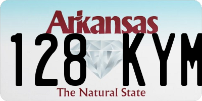 AR license plate 128KYM