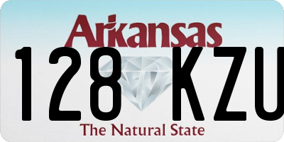 AR license plate 128KZU