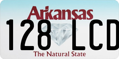 AR license plate 128LCD