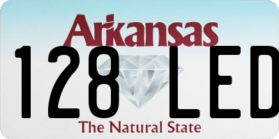 AR license plate 128LED
