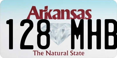 AR license plate 128MHB