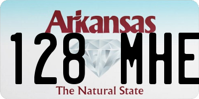 AR license plate 128MHE