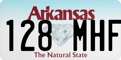 AR license plate 128MHF