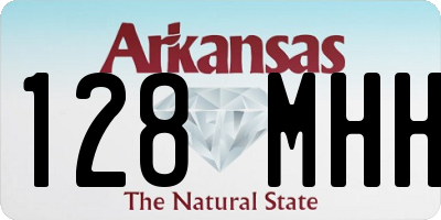 AR license plate 128MHH