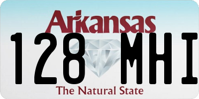 AR license plate 128MHI