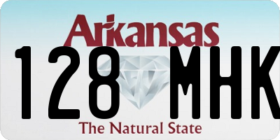 AR license plate 128MHK