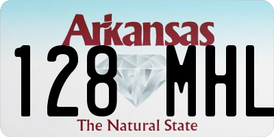 AR license plate 128MHL