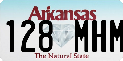 AR license plate 128MHM