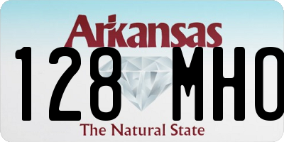 AR license plate 128MHO