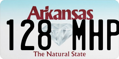 AR license plate 128MHP