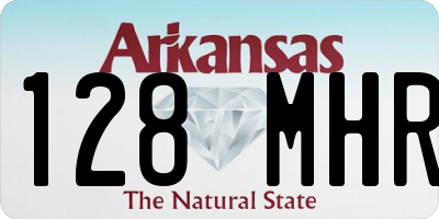AR license plate 128MHR