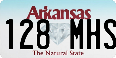 AR license plate 128MHS