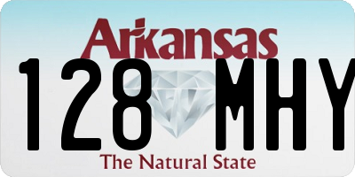 AR license plate 128MHY