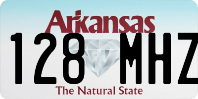 AR license plate 128MHZ