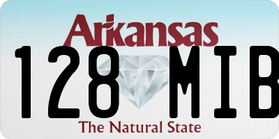 AR license plate 128MIB