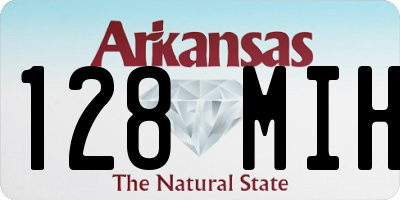 AR license plate 128MIH