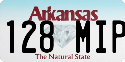 AR license plate 128MIP