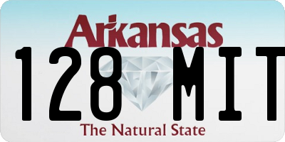 AR license plate 128MIT