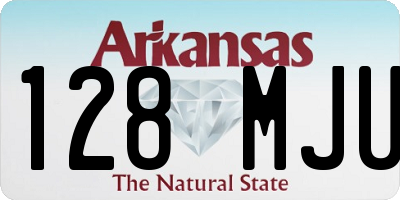 AR license plate 128MJU