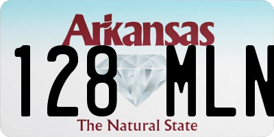 AR license plate 128MLN