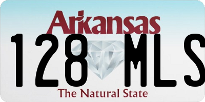 AR license plate 128MLS