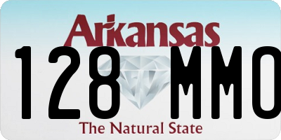 AR license plate 128MMO