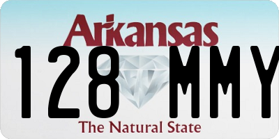 AR license plate 128MMY