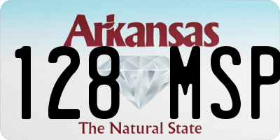 AR license plate 128MSP