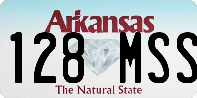 AR license plate 128MSS