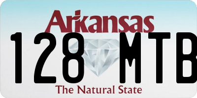 AR license plate 128MTB