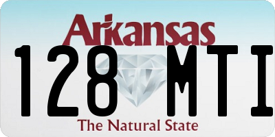 AR license plate 128MTI