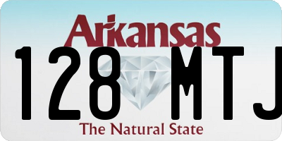 AR license plate 128MTJ