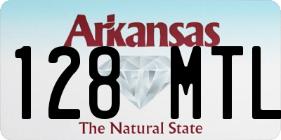 AR license plate 128MTL