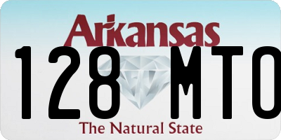 AR license plate 128MTO