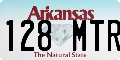 AR license plate 128MTR