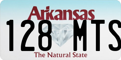 AR license plate 128MTS