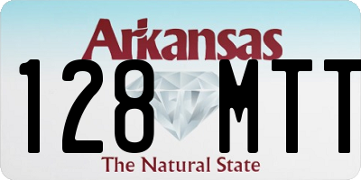 AR license plate 128MTT