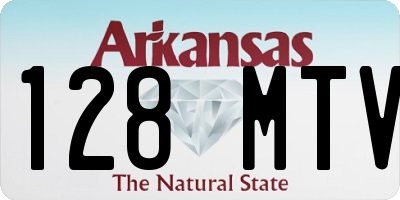 AR license plate 128MTV