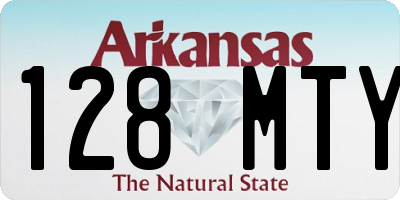AR license plate 128MTY