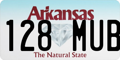 AR license plate 128MUB