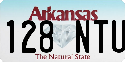 AR license plate 128NTU