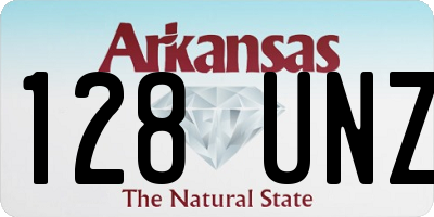 AR license plate 128UNZ