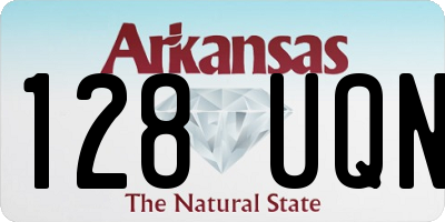 AR license plate 128UQN
