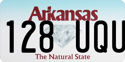 AR license plate 128UQU