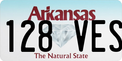AR license plate 128VES